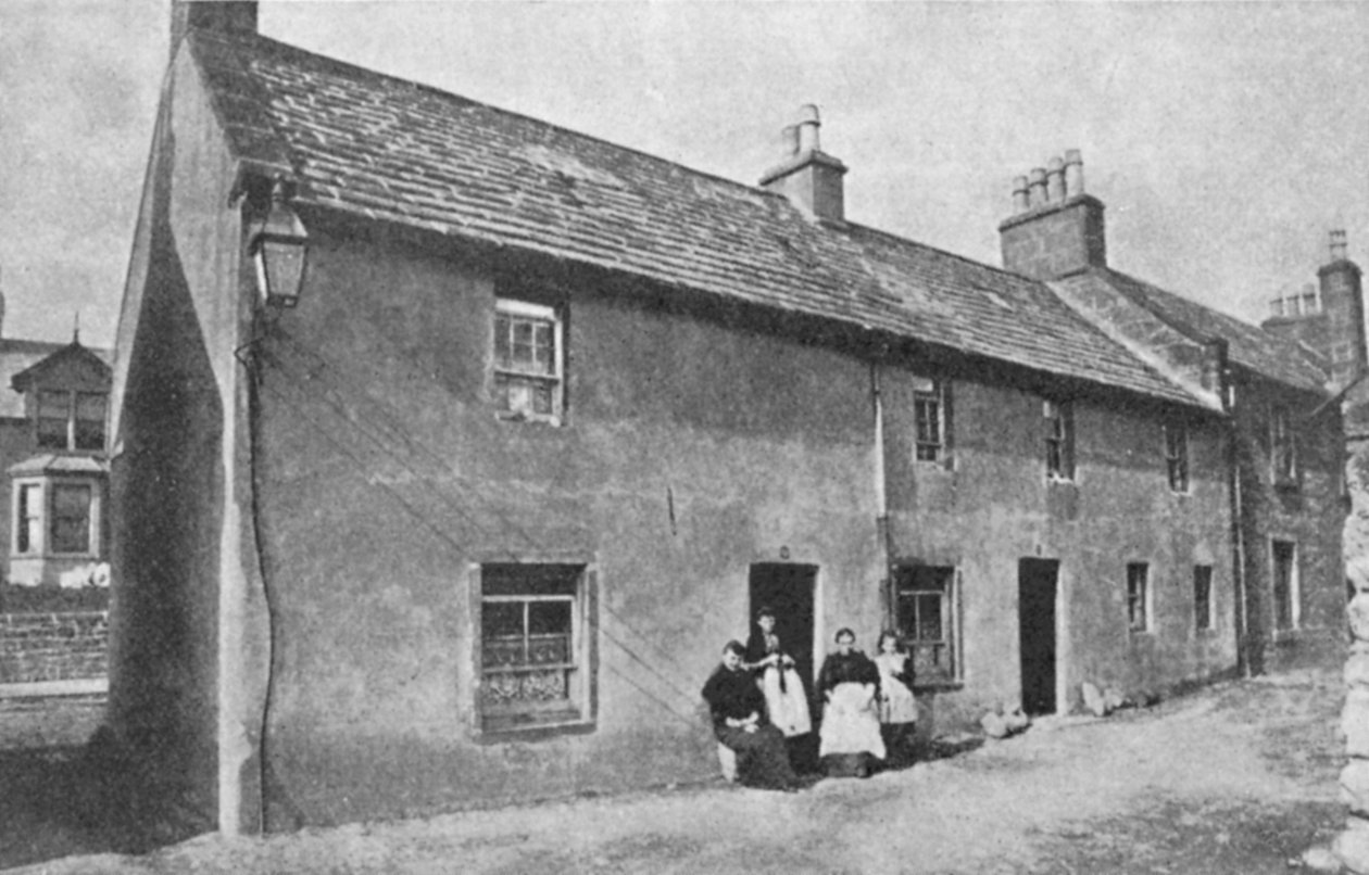 Fødested til JM Barrie 1860-1937, skotsk dramatiker og romanforfatter, Kirriemuir, Angus, Skottland av Unbekannt