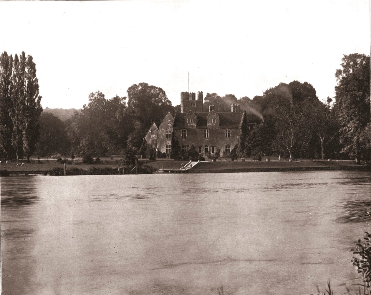 Bisham Abbey, ovenfor Marlow, Berkshire, 1894. av Unbekannt