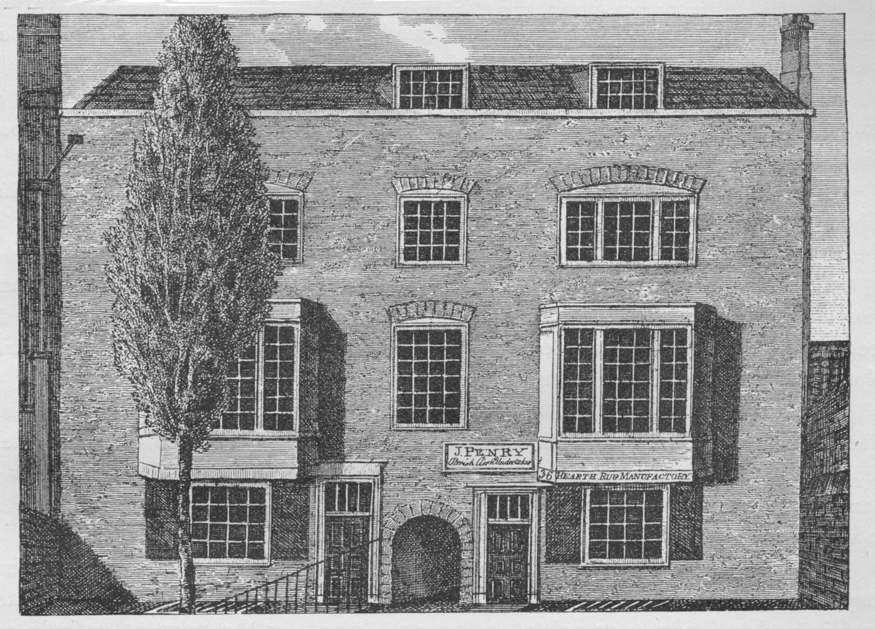 Bishop Burnets House på St Johns Square, Clerkenwell, London, c1900 1911 av Unbekannt