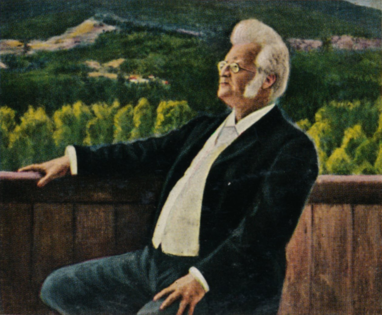 Björnstjerne Björnson 1832-1910. - Malt av Erik Werenskiold, 1934. av Unbekannt