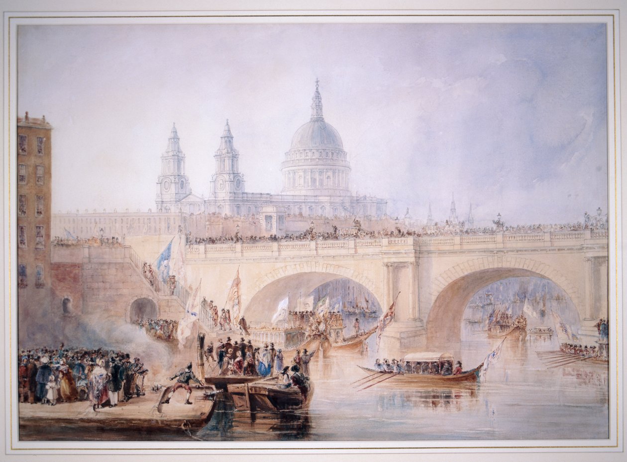 Blackfriars Bridge, London av Unbekannt