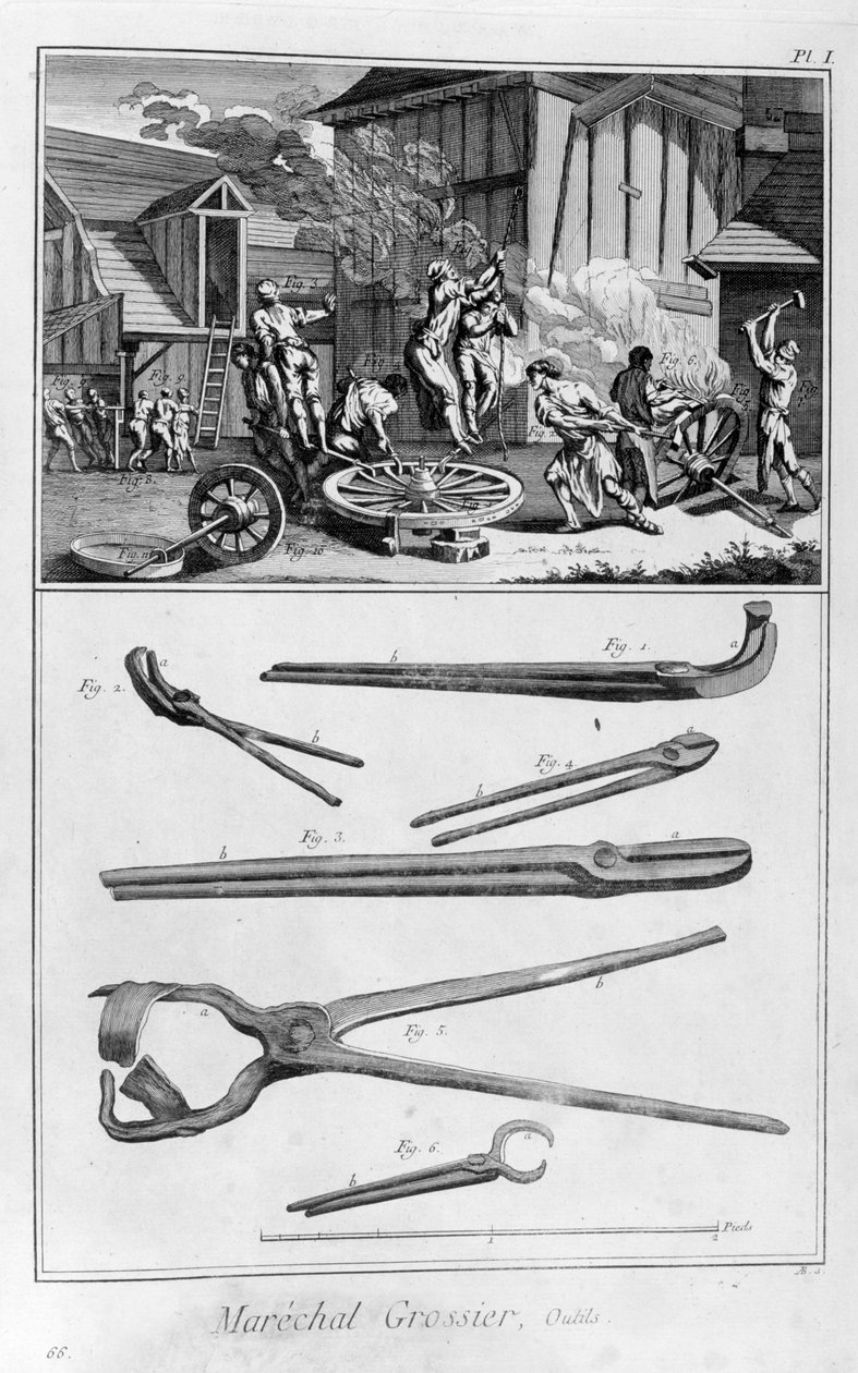 Smed, 1751-1777 av Unbekannt