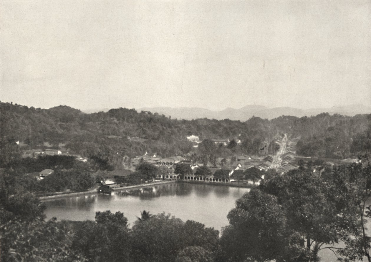 Utsikt over Kandysjøen fra Greory Road til NNV, 1926 av Unbekannt