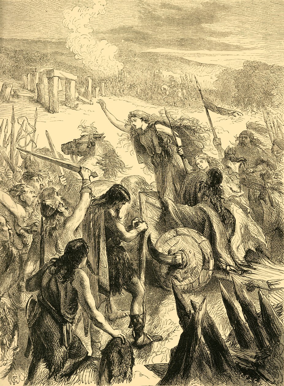 Boadicea, 1873. av Unbekannt