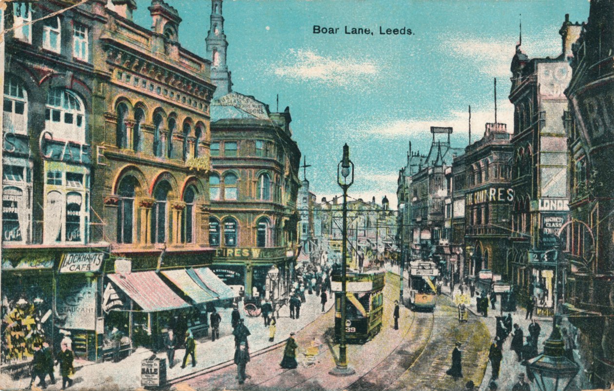 Boar Lane, Leeds, c1905 av Unbekannt