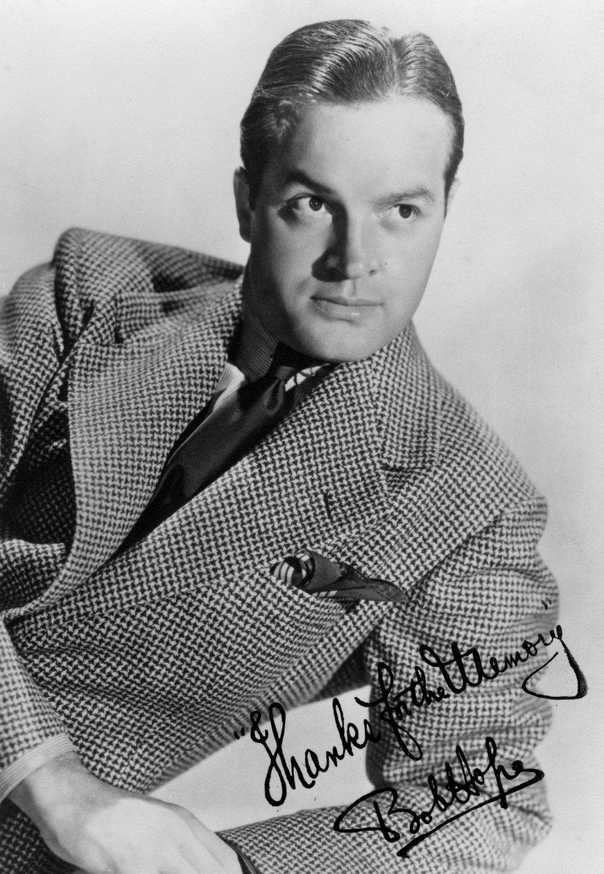 Bob Hope 1903-2003, britiskfødt amerikansk komiker og skuespiller, c1930-tallet av Unbekannt