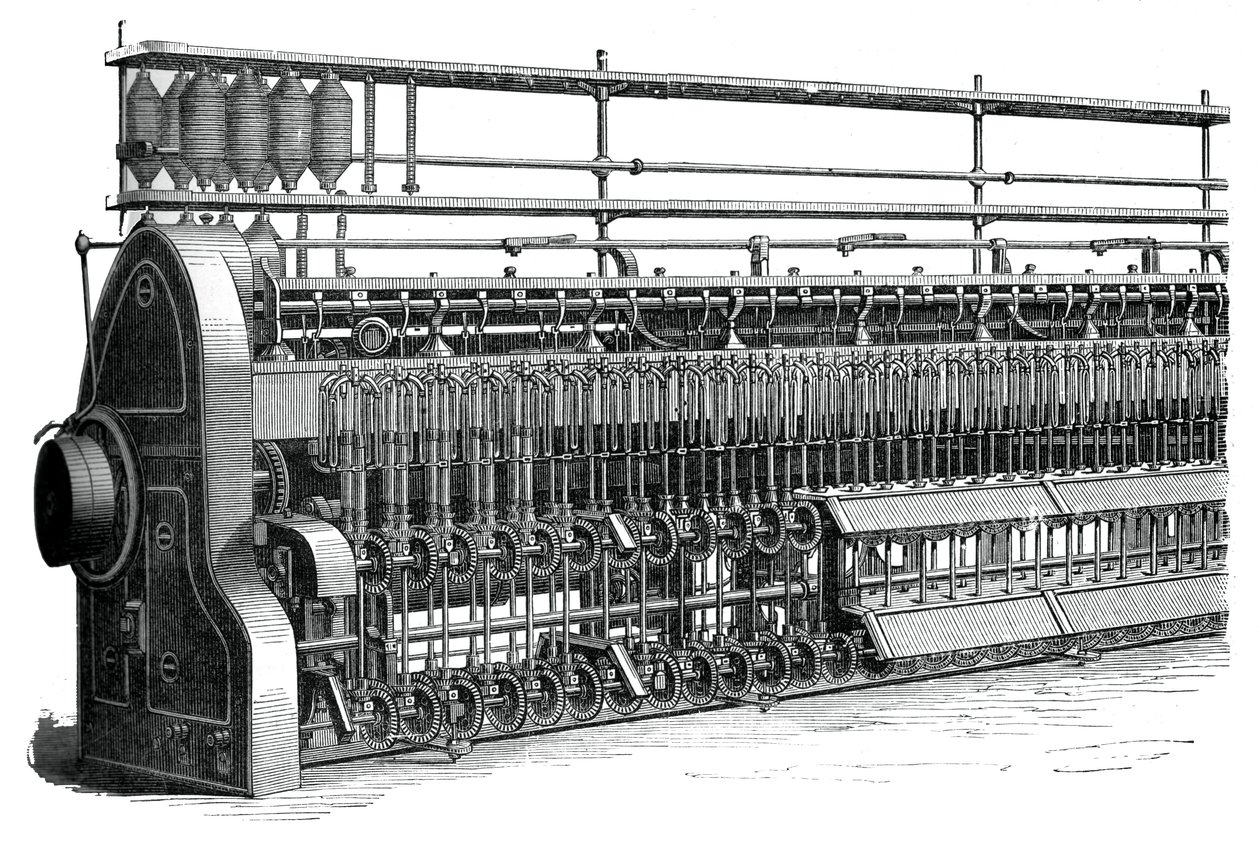 Spole og flueramme, c1880 av Unbekannt