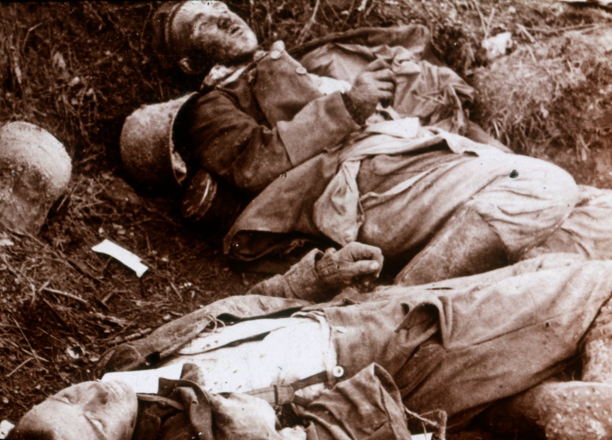 Lik av tyske grenaderer, c1914-c1918 av Unbekannt