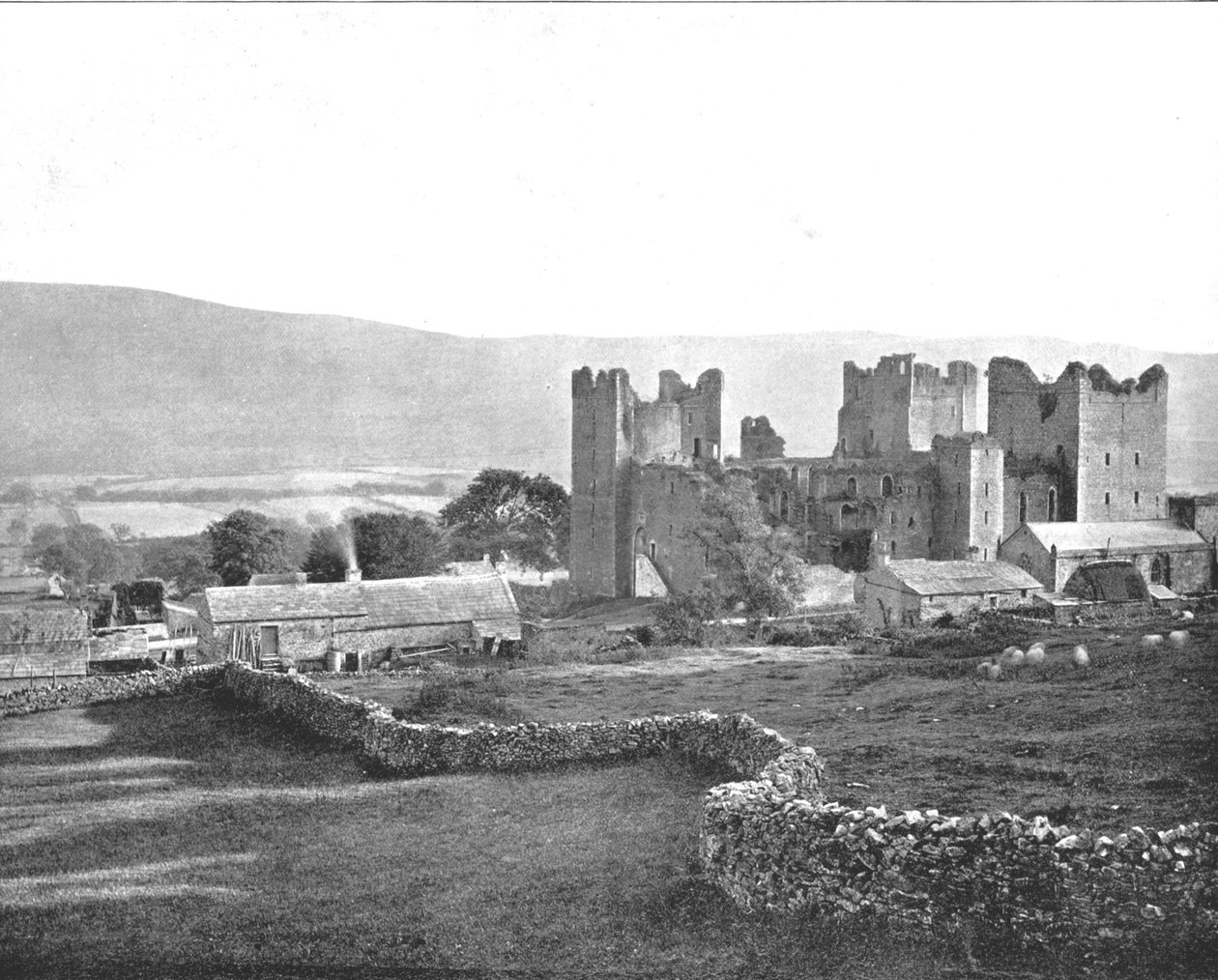 Bolton Castle, Wensleydale, North Yorkshire, 1894. av Unbekannt