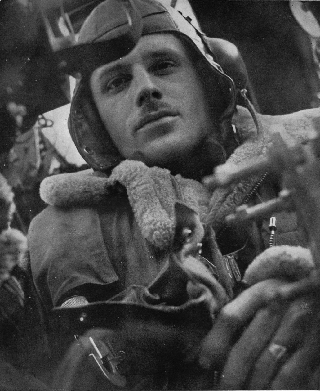 Bomber Command-pilot, 1941 av Unbekannt
