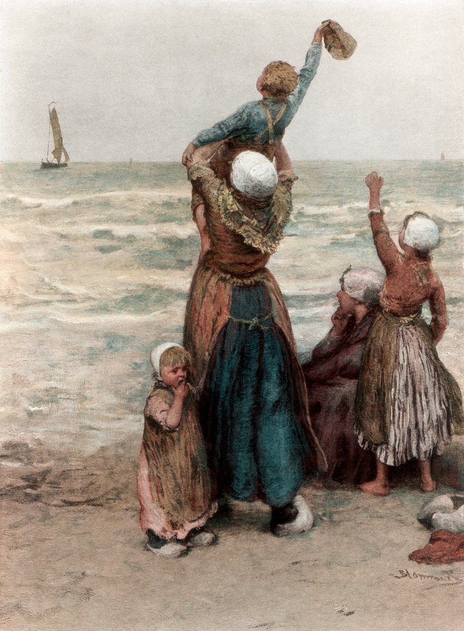 Bon Voyage!, 1889 av Unbekannt
