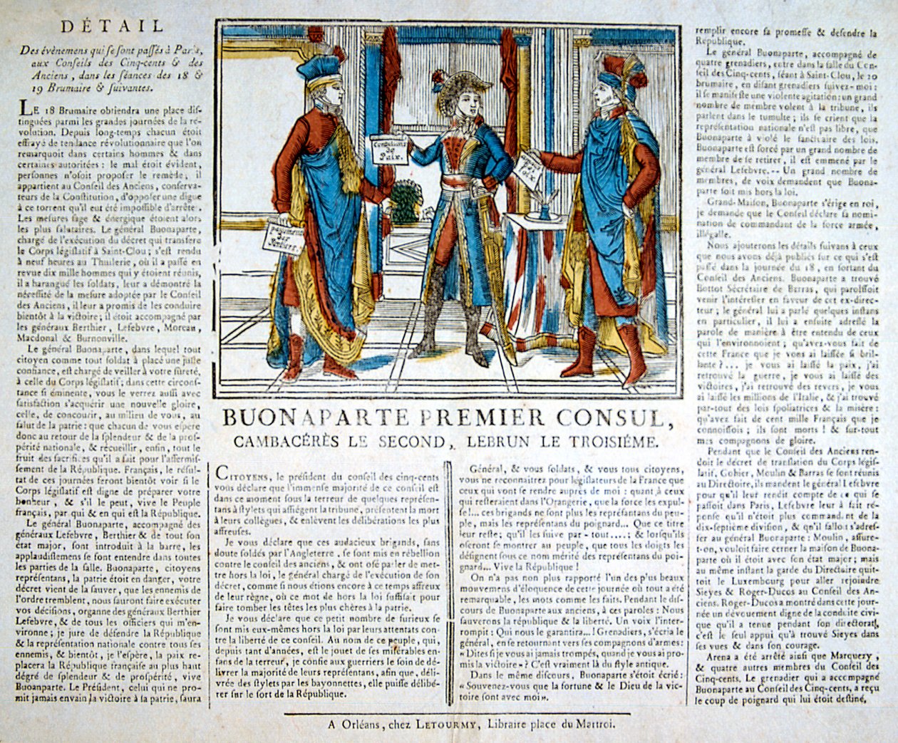 Bonaparte 1. konsul, 1800-tallet av Unbekannt