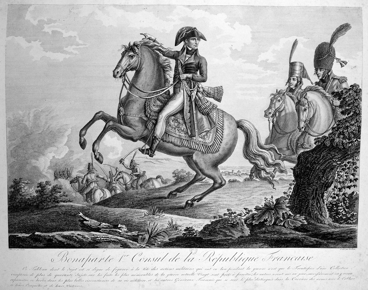 Bonaparte 1. konsul i den franske republikken, 1800-tallet av Unbekannt