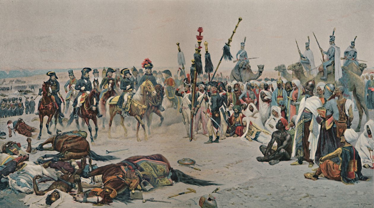Bonaparte i Egypt, 1798-1801, 1896 av Unbekannt