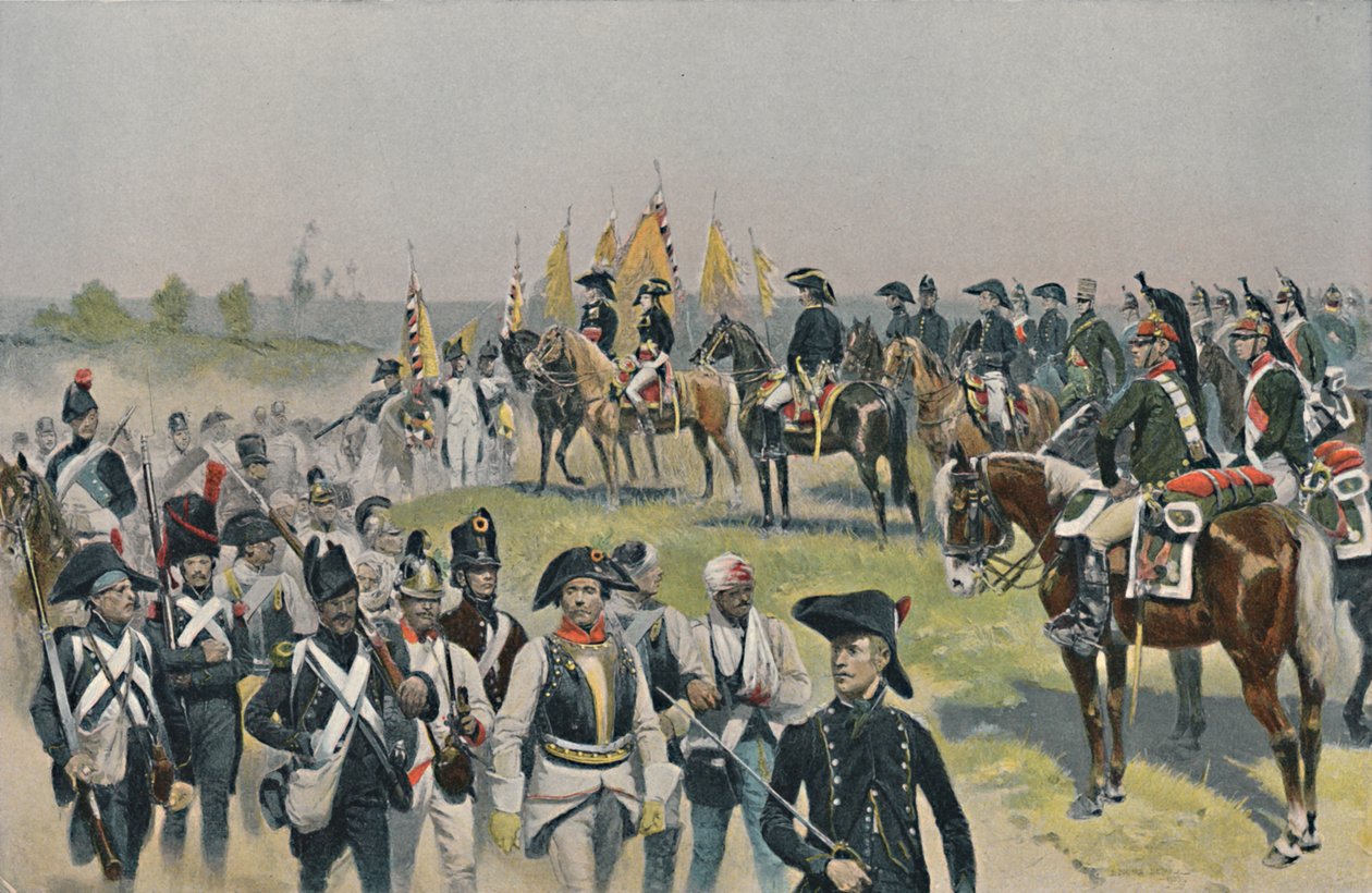 Bonaparte i Italia, 1797, 1883, 1896. av Unbekannt