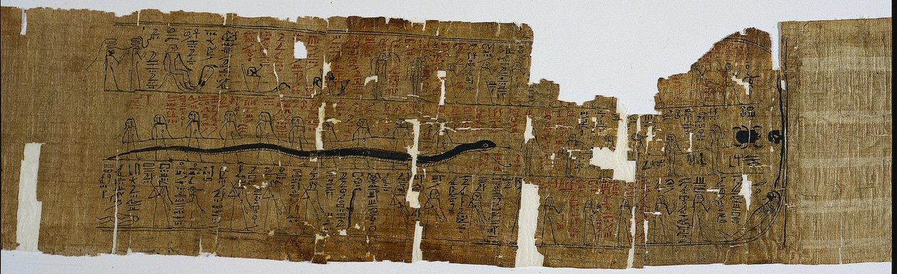 Book of Amduat, kanskje av Bakenmut, med elementer fra den tiende til tolvte time, 1000-900 f.Kr. av Unbekannt