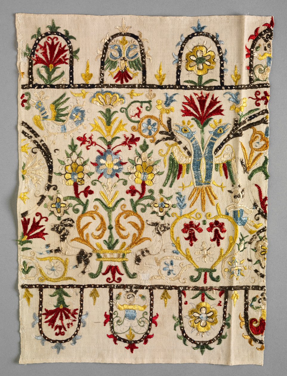 Border Strip of a Skirt, 1600-1700-tallet. av Unbekannt