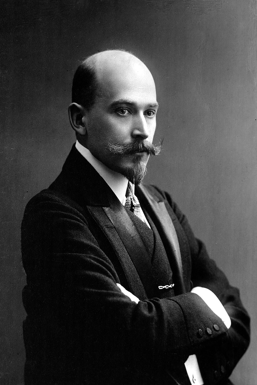 Boris Polonsky, sønn av den russiske poeten Yakov Polonsky, sent på 1800- eller begynnelsen av 1900-tallet av Unbekannt