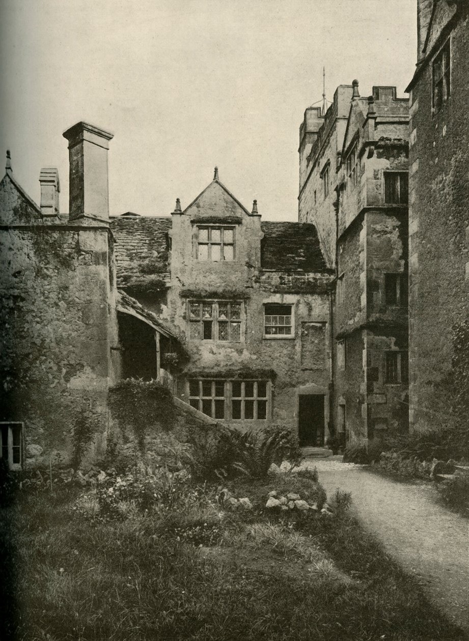 Borwick Hall, fra nordvest, 1928. av Unbekannt