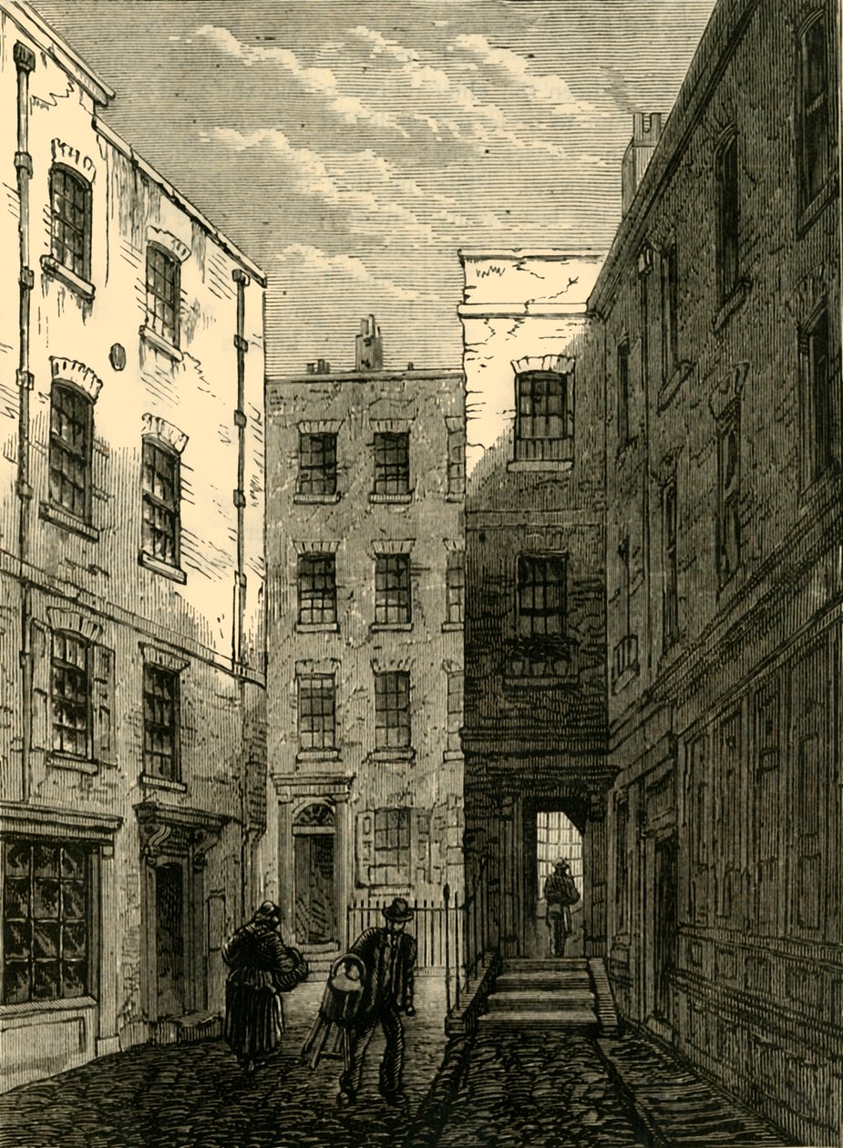 Boswell Court, 1881.  av Unbekannt