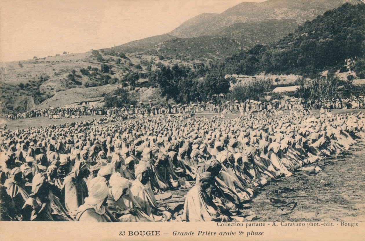 Stearinlys - stor arabisk bønn 2. fase, c1900. av Unbekannt