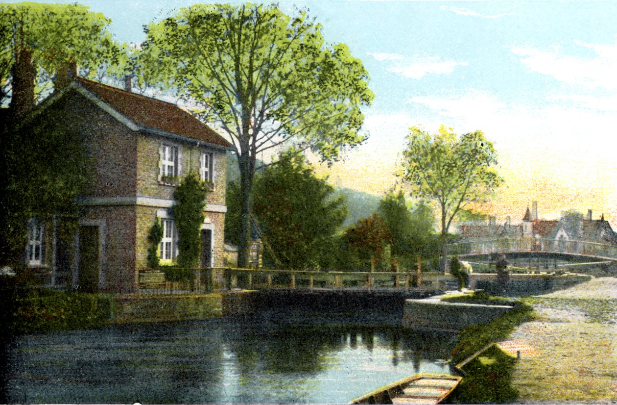 Boulters Lock, Maidenhead, Berkshire, 1900-tallet av Unbekannt