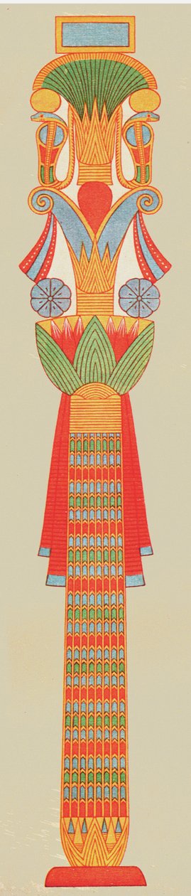Buketthovedstad, Theben, Egypt, 1928. av Unbekannt