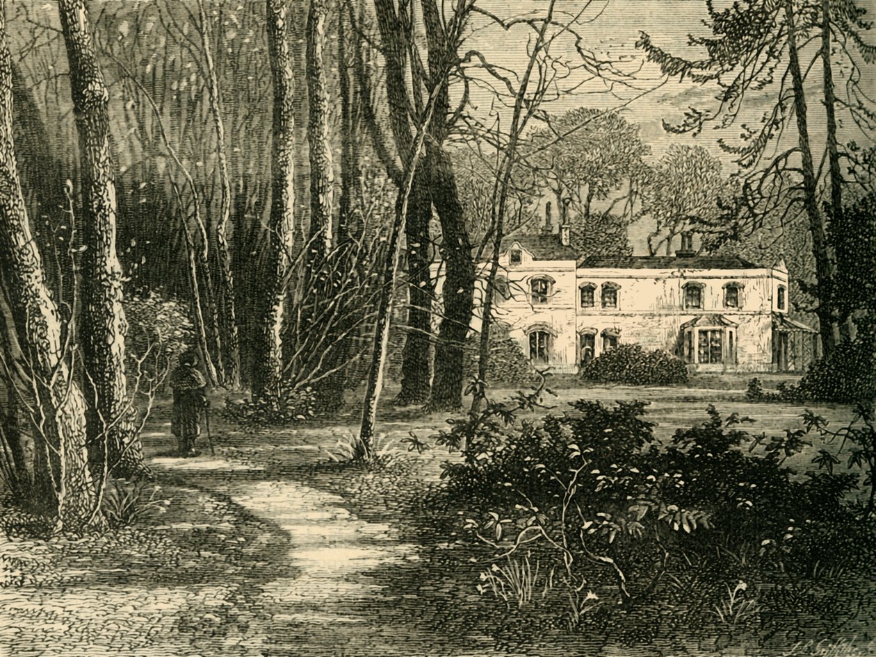 Bowling-grønt hus, c1878. av Unbekannt