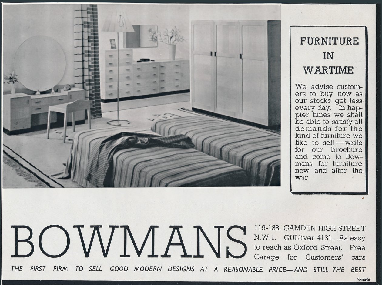 Bowmans annonse, 1942 av Unbekannt