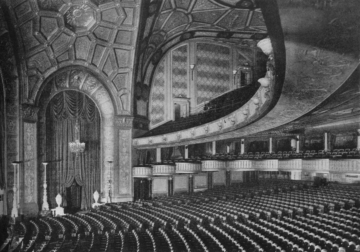 Bokser i Loge Mezzanine, Capitol Theatre, Detroit, Michigan, 1925 av Unbekannt