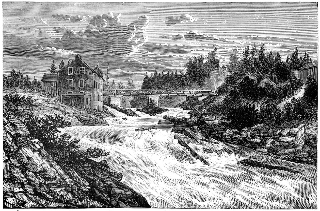 Bracebridge, Muskoka, Ontario, Canada, 1800-tallet av Unbekannt