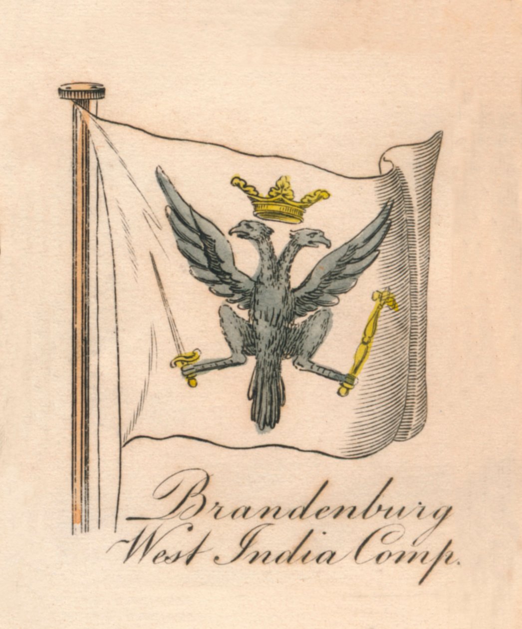 Brandenburg West India Comp, 1838 av Unbekannt