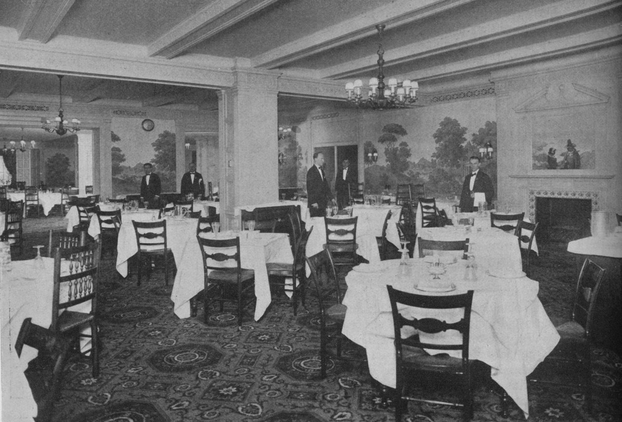 Frokostrom, Roosevelt Hotel, New York City, 1924 av Unbekannt