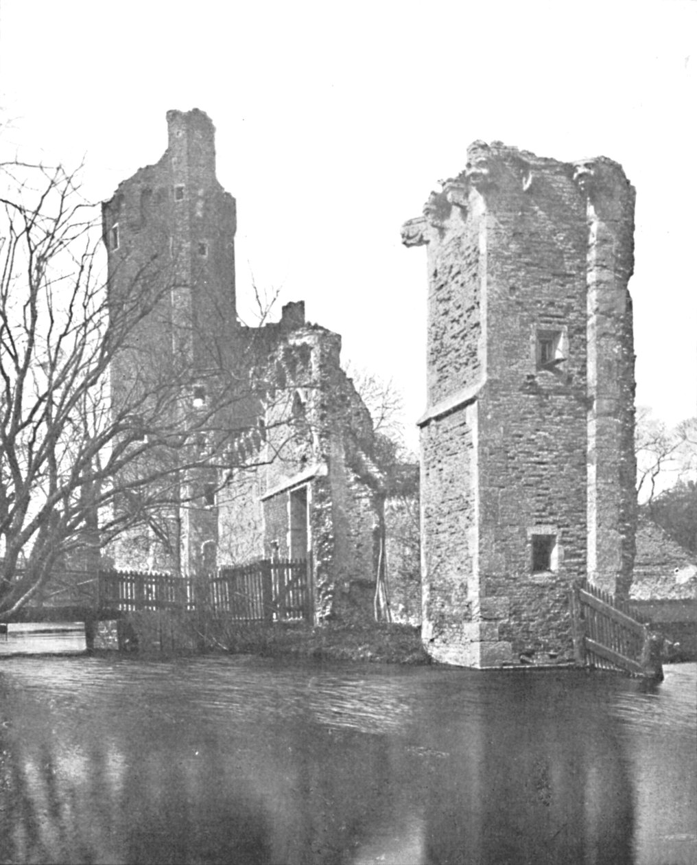 Murverk ved Caister Castle, Norfolk, 1903 av Unbekannt