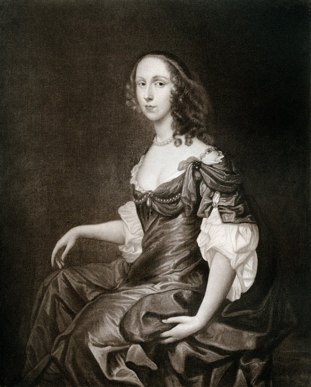 Bridget Cromwell, eldste datter av Oliver Cromwell, 1600-tallet, 1899 av Unbekannt