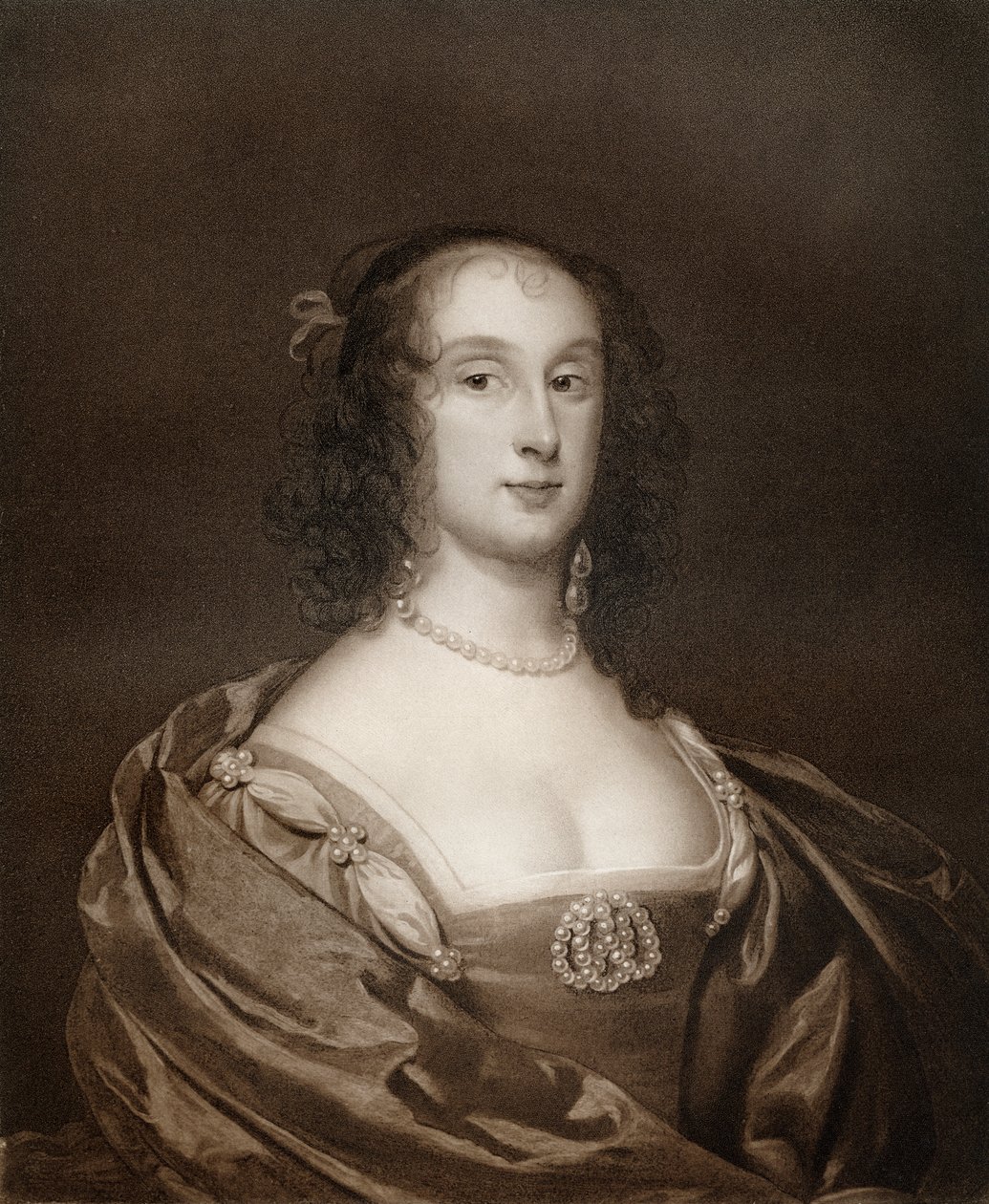 Bridget Fleetwood, eldste datter av Oliver Cromwell, 1600-tallet, 1899 av Unbekannt