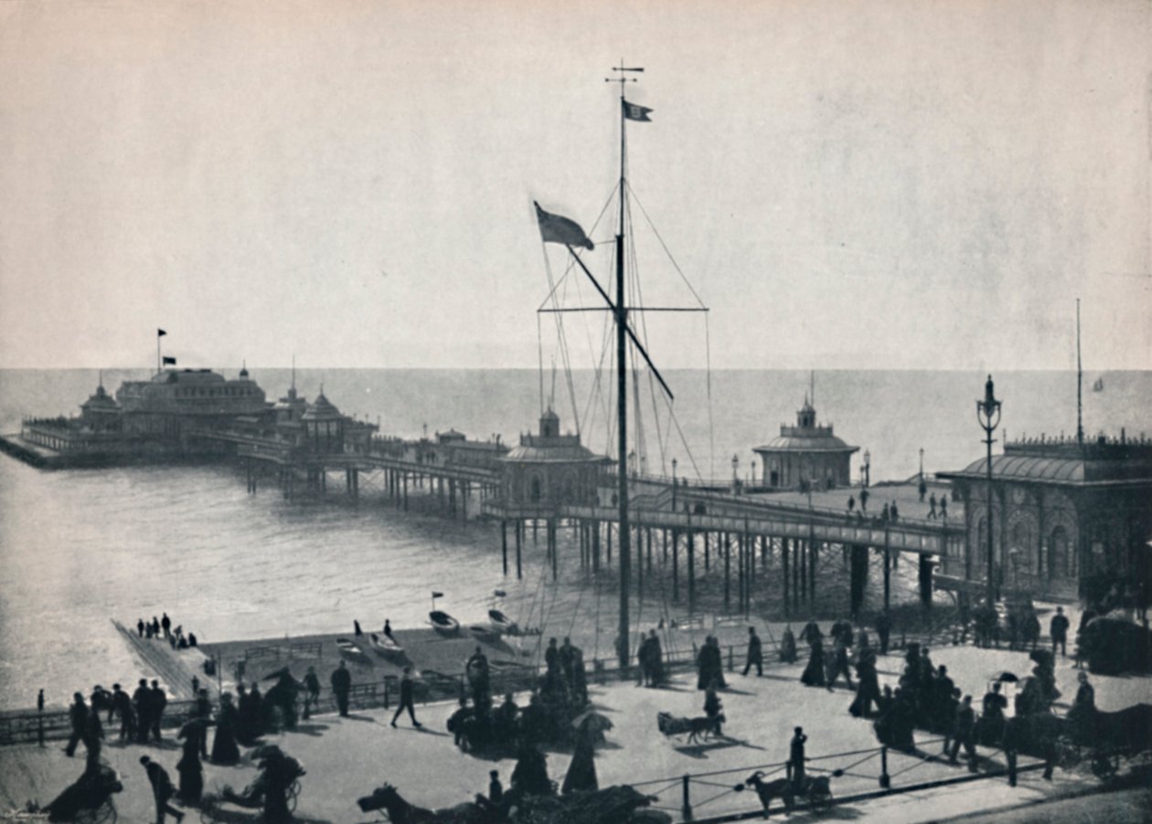 Brighton - The West Pier, 1895 av Unbekannt