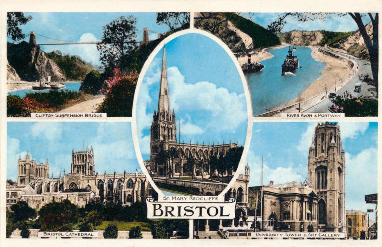 Bristol, ca 1940-tallet av Unbekannt