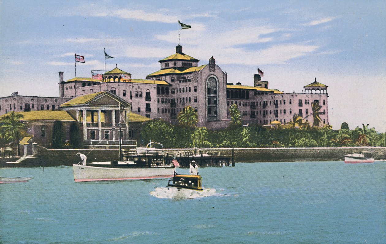 British Colonial Hotel, Nassau, Bahamas, ca 1910-tallet. av Unbekannt