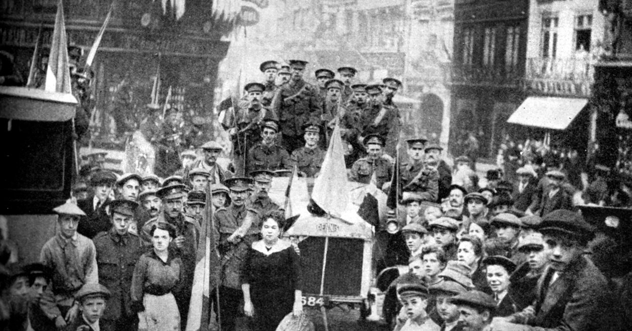 Britisk ekspedisjonsstyrke i Rouen, Frankrike, første verdenskrig, 1914 av Unbekannt