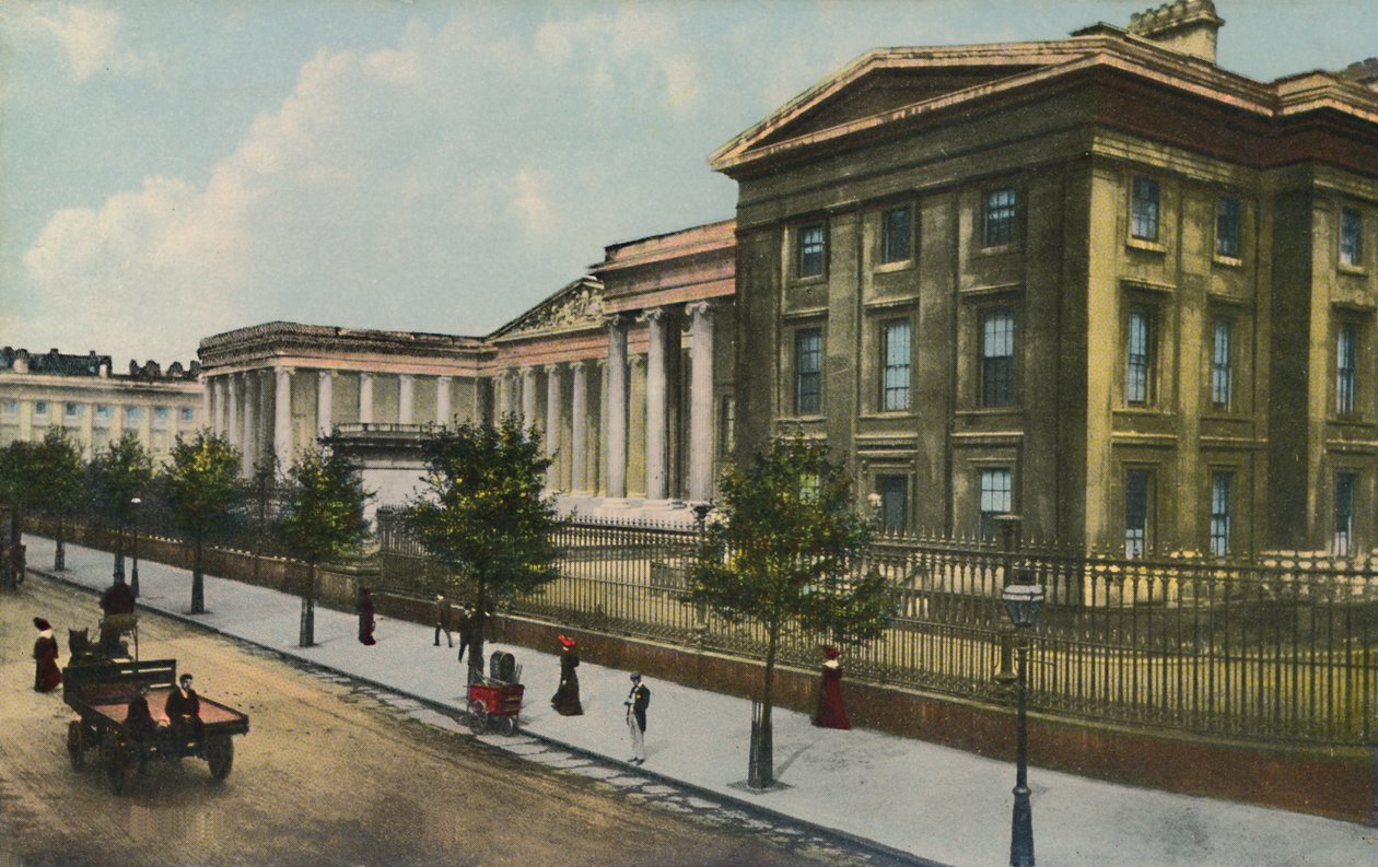 British Museum, London, ca 1900-tallet. av Unbekannt