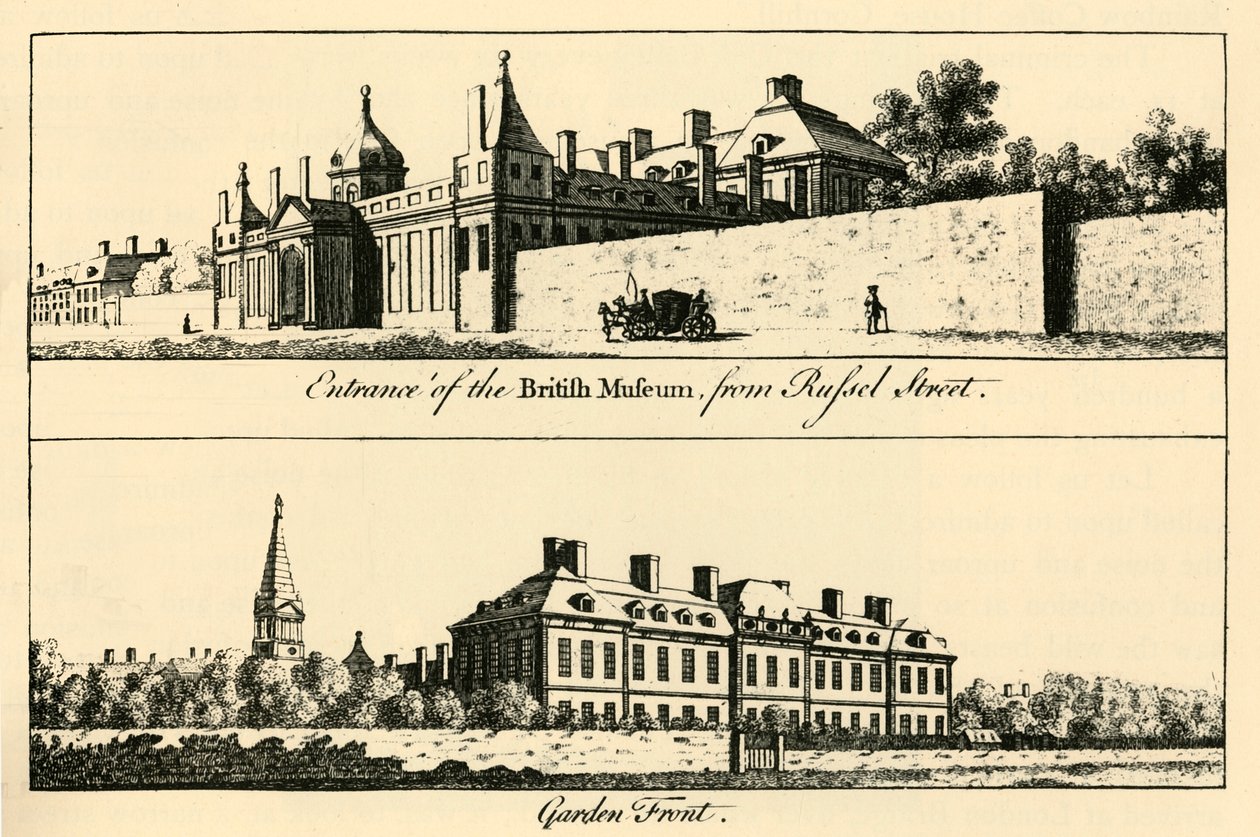 British Museum, c1753-1810, 1925. av Unbekannt