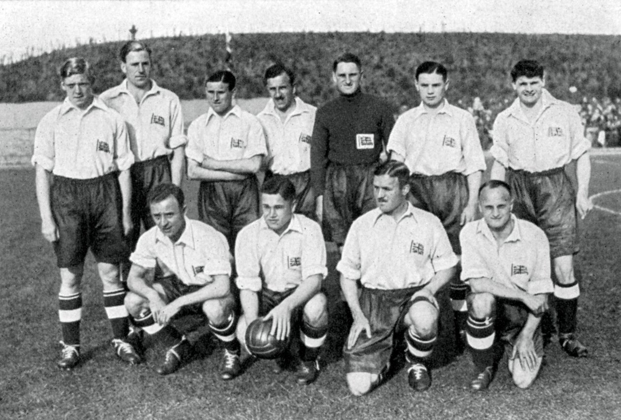 Britisk olympisk fotballag, OL i Berlin, 1936 av Unbekannt