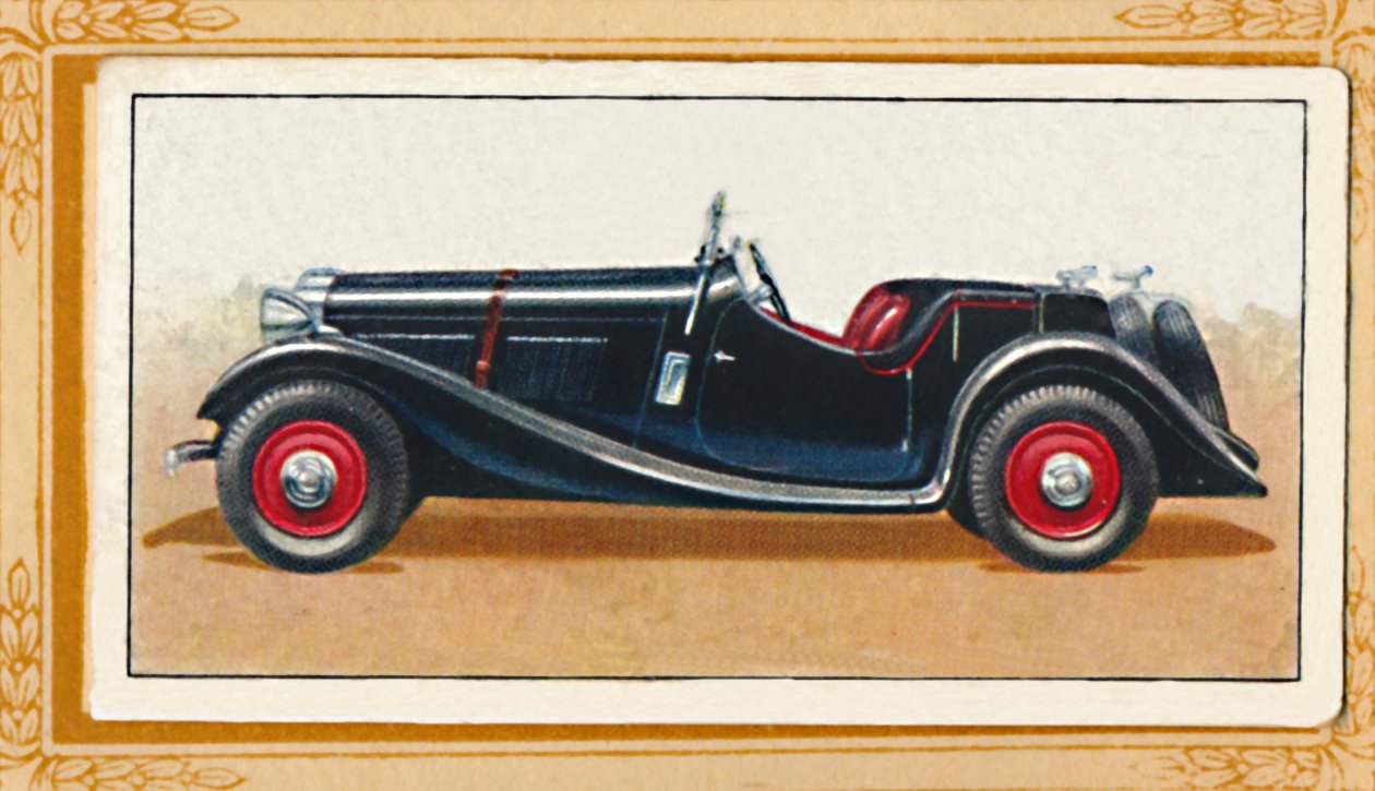 British Salmson 20-90 Sports To-seter, c1936 av Unbekannt
