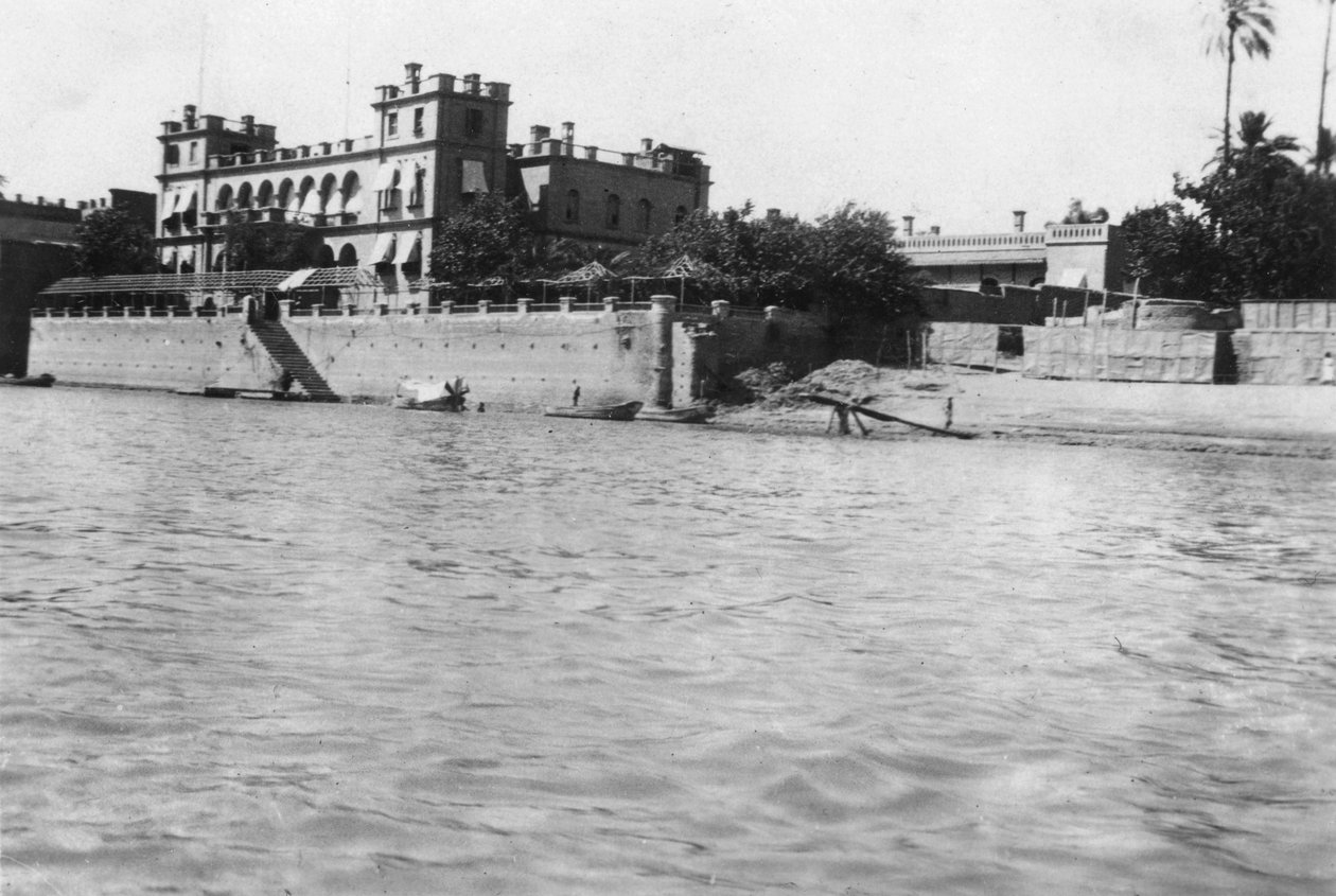 Britisk hovedkvarter, Bagdad, Mesopotamia, WWI, 1918 av Unbekannt