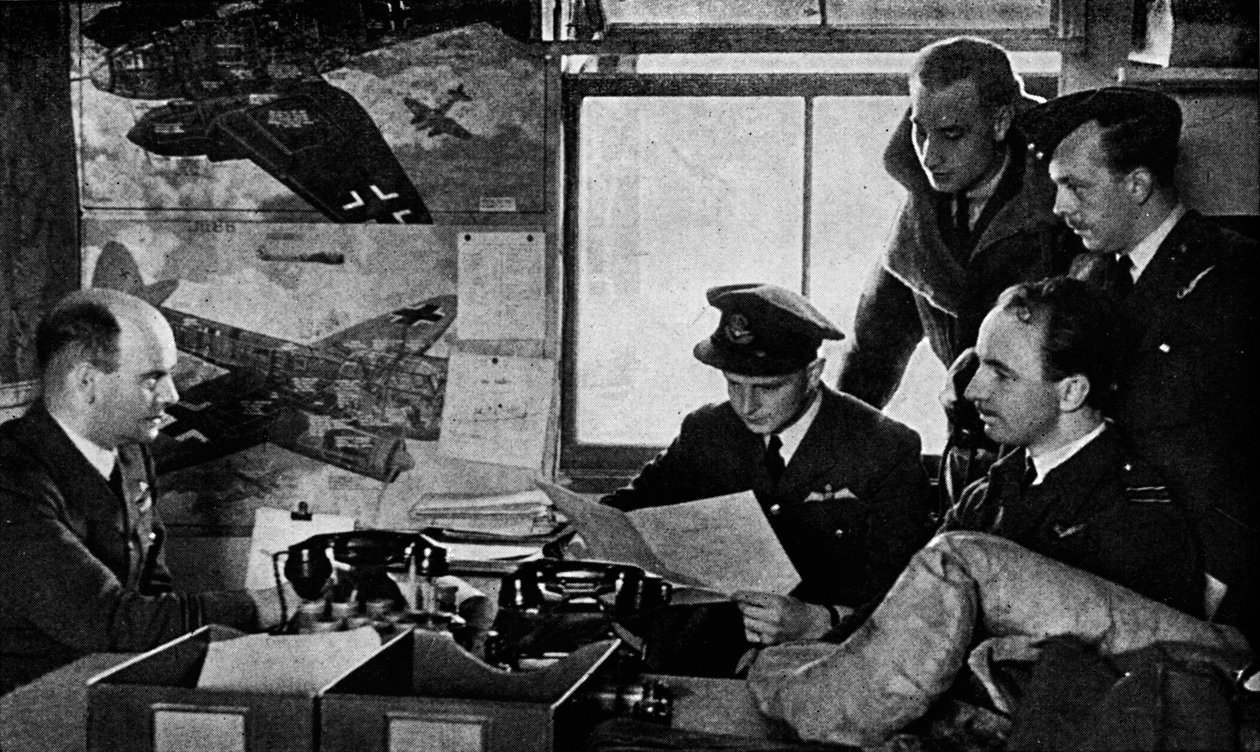 Britiske militære etterretningsoffiserer fra andre verdenskrig, 1943 av Unbekannt