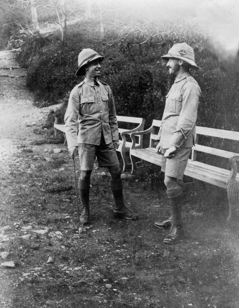 Britiske soldater, Chakra, India, 1917 av Unbekannt