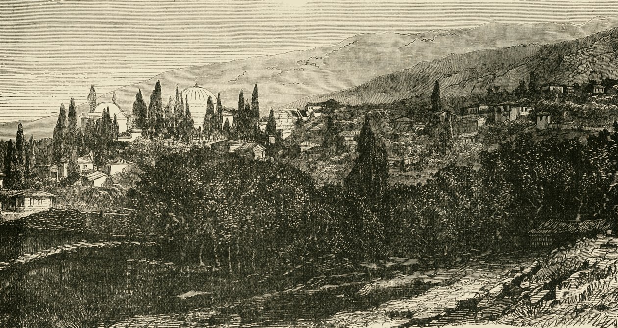 Broussa, Tyrkias eldgamle hovedstad, 1890. av Unbekannt