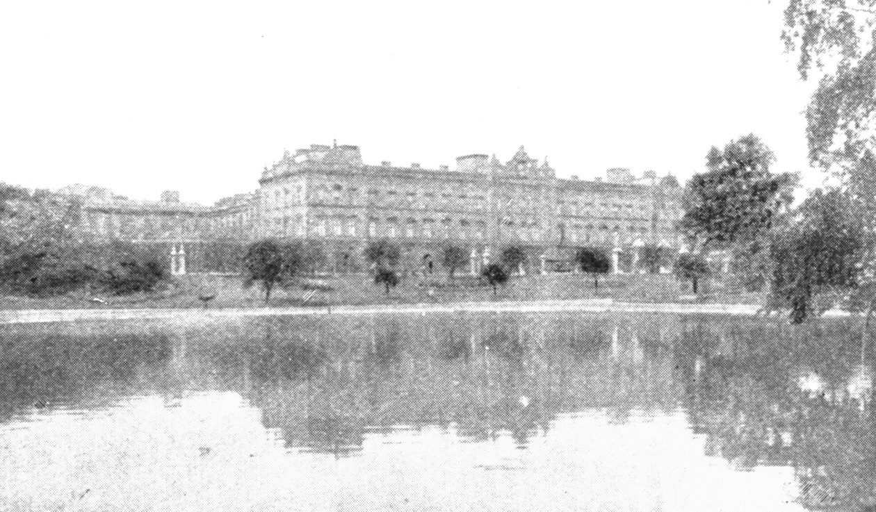 Buckingham Palace på Victorias tid, 1901. av Unbekannt