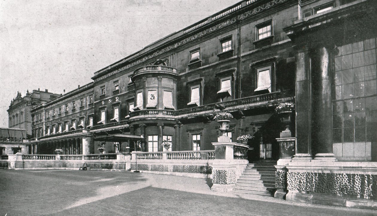 Buckingham Palace ... viser rommet der kongen døde, 1910. av Unbekannt